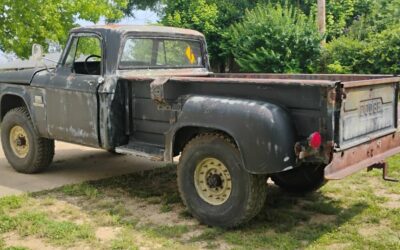 Dodge W200  1969 green