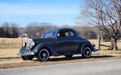 Ford 5 Window Coupe - Survivor! 1935 --