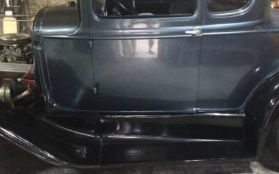 Ford 5 window coupe  1931 blue