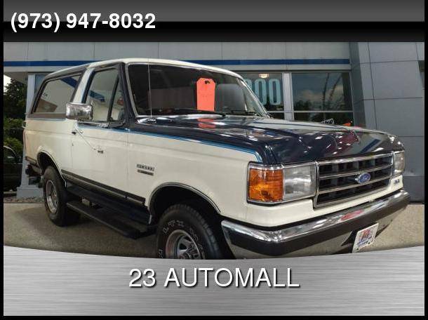 Ford Bronco  1989