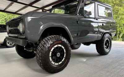Ford Bronco Resto Mod 331 stroker vintage a/c nut and b 1971 --