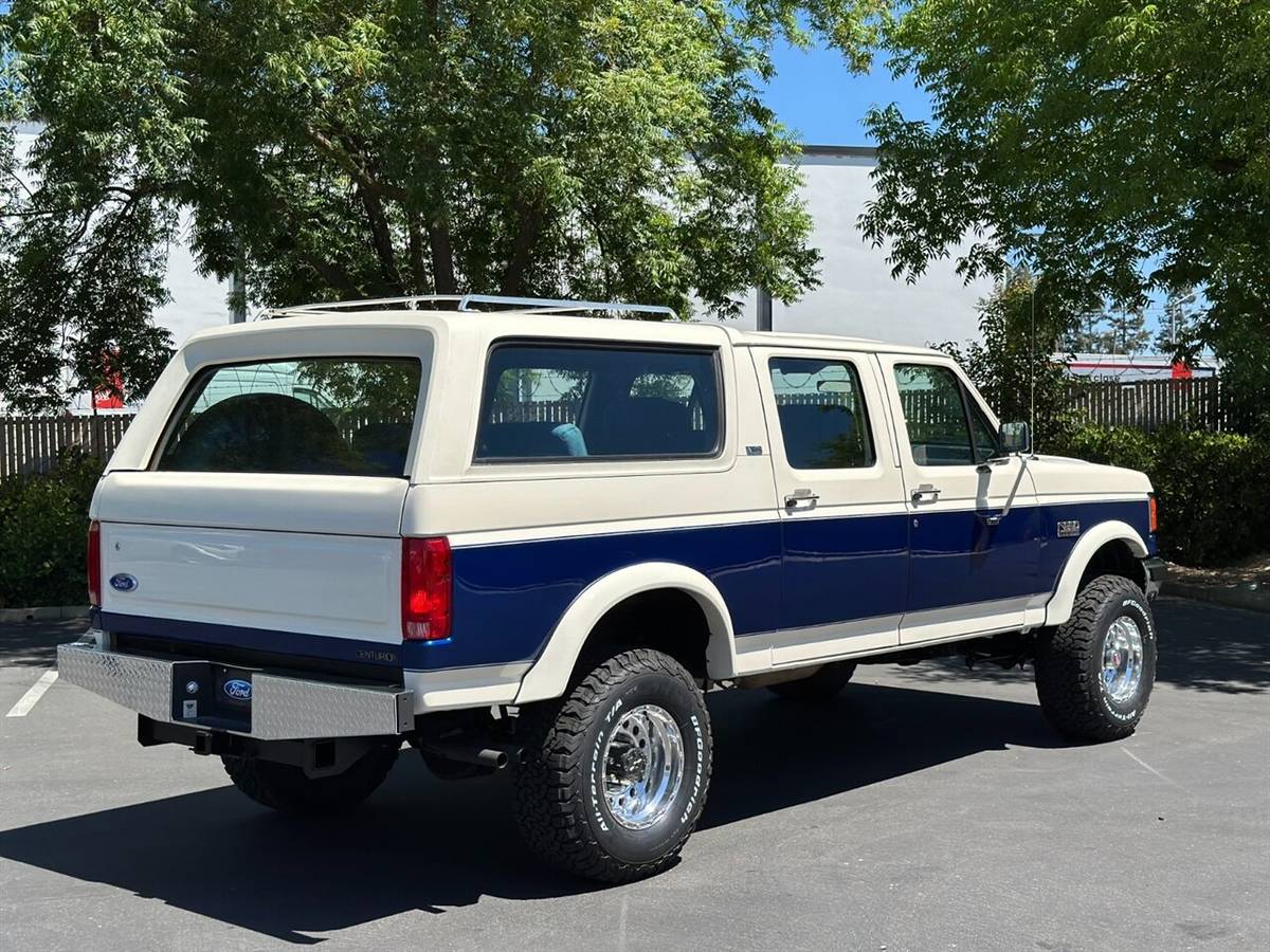 Ford-C350-centurion-4x4-4-door-suv-7.5l-v8-gas-59k-orig-1990-white-13