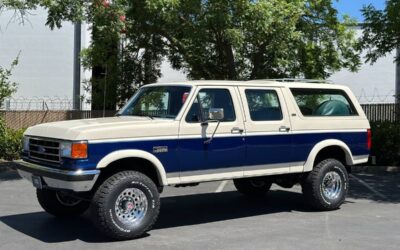 Ford C350 centurion 4x4 4-door suv 7.5l v8 gas 59k orig  1990 white