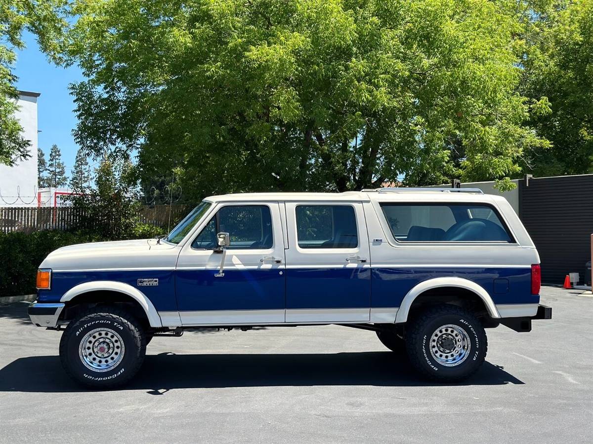 Ford-C350-centurion-4x4-4-door-suv-7.5l-v8-gas-59k-orig-1990-white-5
