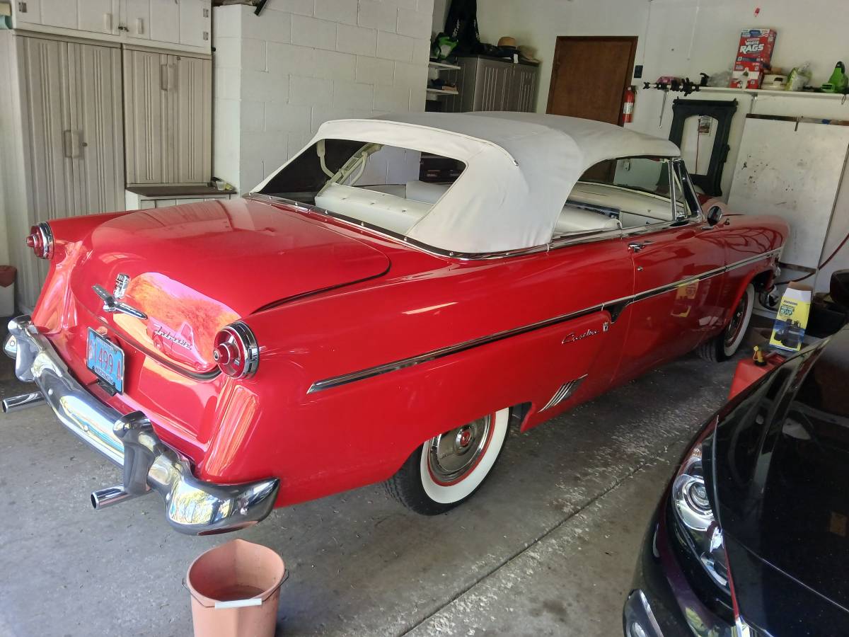 Ford-Convertible-1954-red