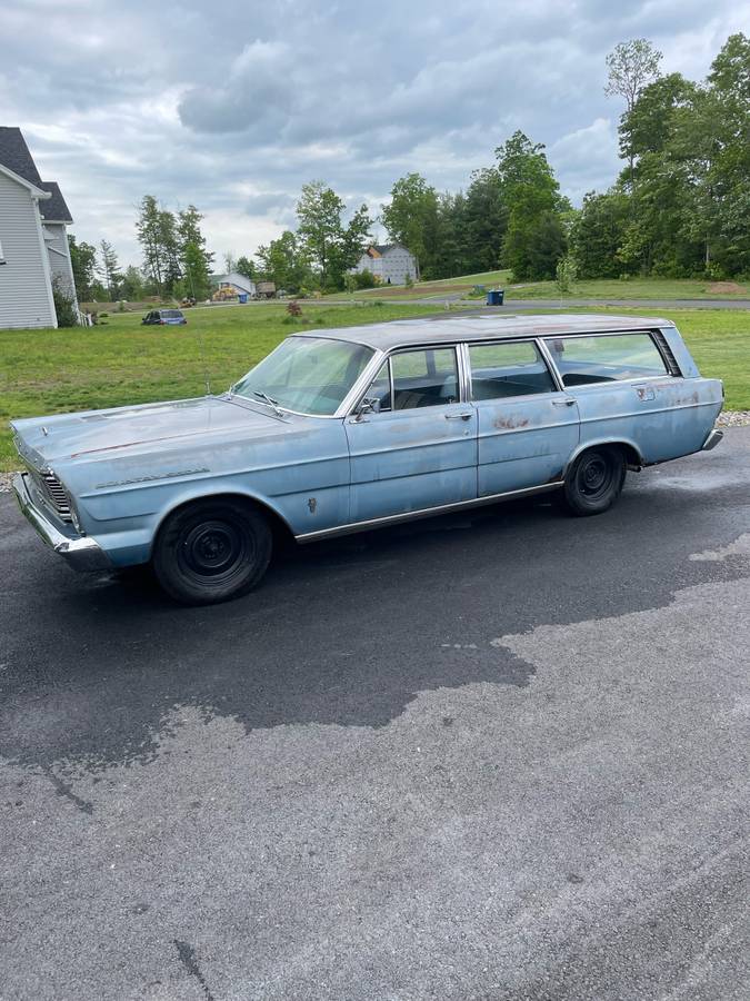 Ford Country sedan  1965 blue