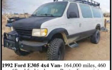 Ford-E350-van-1992-grey