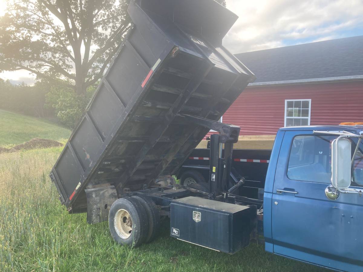 Ford F-150  1989 blue
