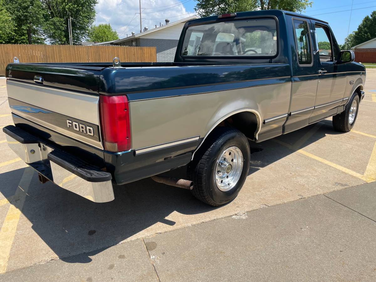 Ford-F-150-xlt-extended-cab-1995-green-7