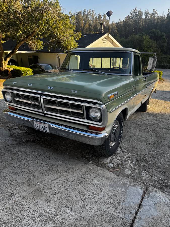 Ford-F-250-1970-green