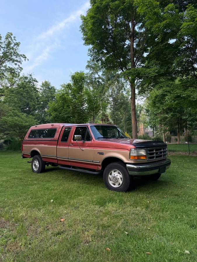Ford F-250  1995 brown