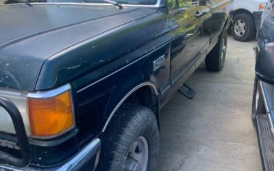 Ford F-250 diesel  1991 black