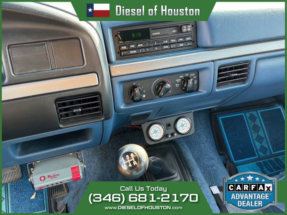 Ford-F-250-xlt-1owner-70k-5spd-diesel-1995-3