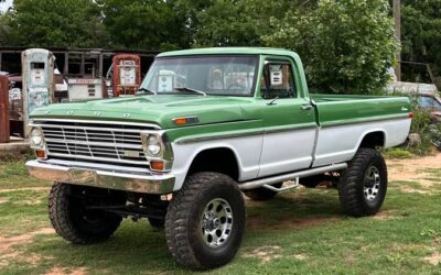 Ford F-350 diesel  1972 green