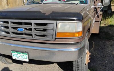 Ford F-350 diesel  1993 brown