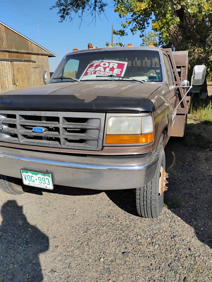 Ford-F-350-diesel-1993-brown