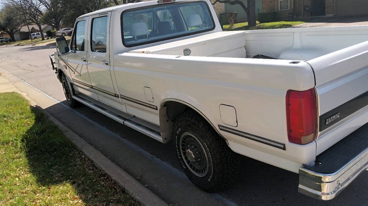 Ford-F-350-diesel-1994-white-4