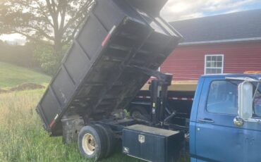Ford-F-350-dump-truck-1989-blue-1