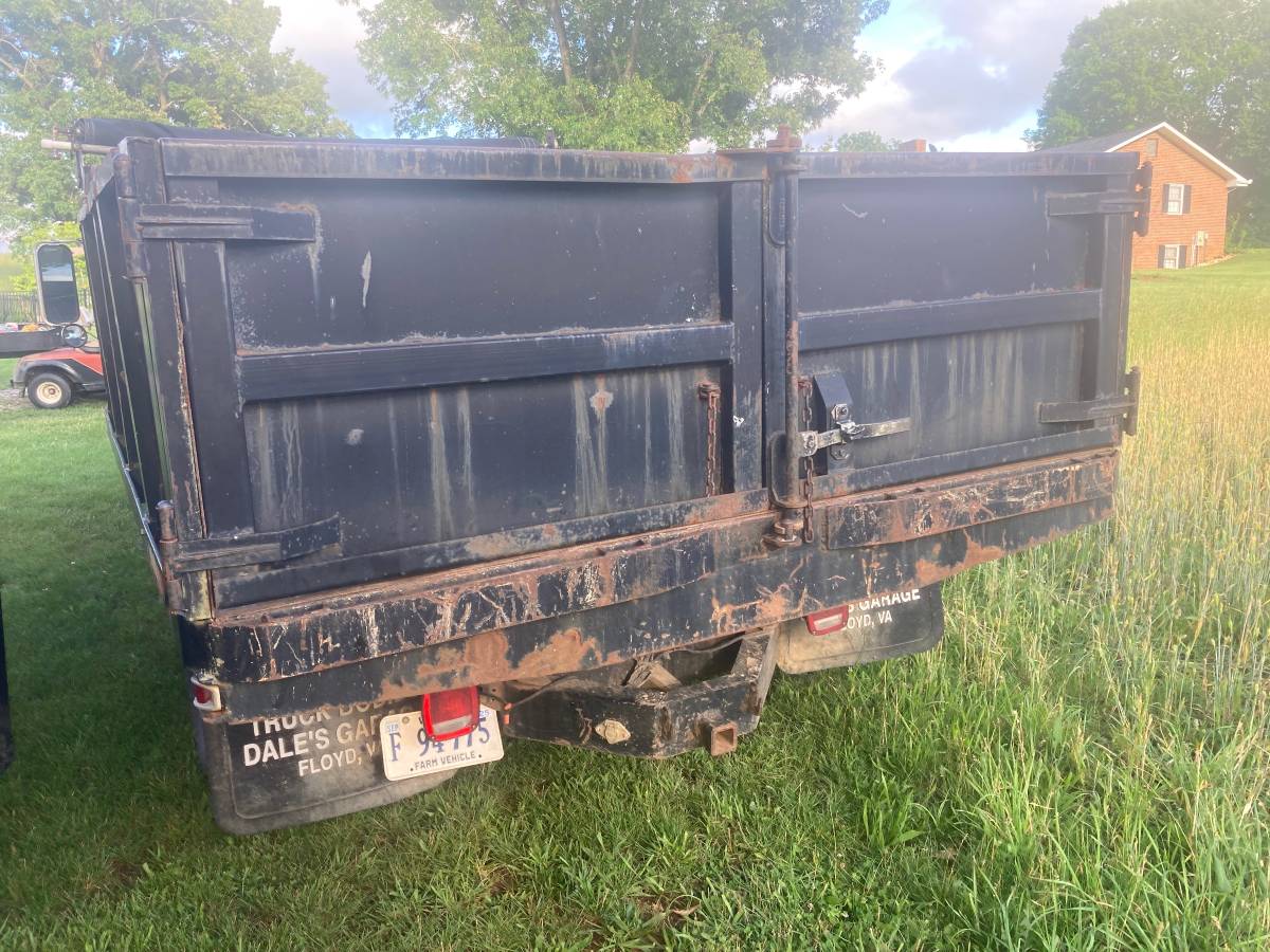 Ford-F-350-dump-truck-1989-blue-3