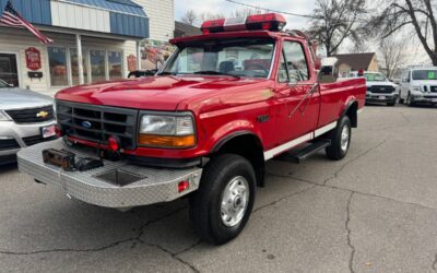 Ford F-350 xl 4x4  1995 red