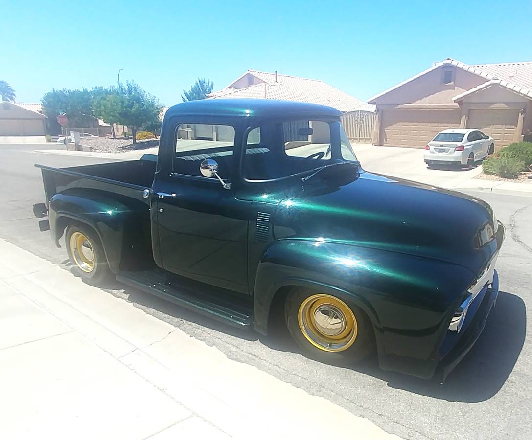 Ford-F100-1956-green