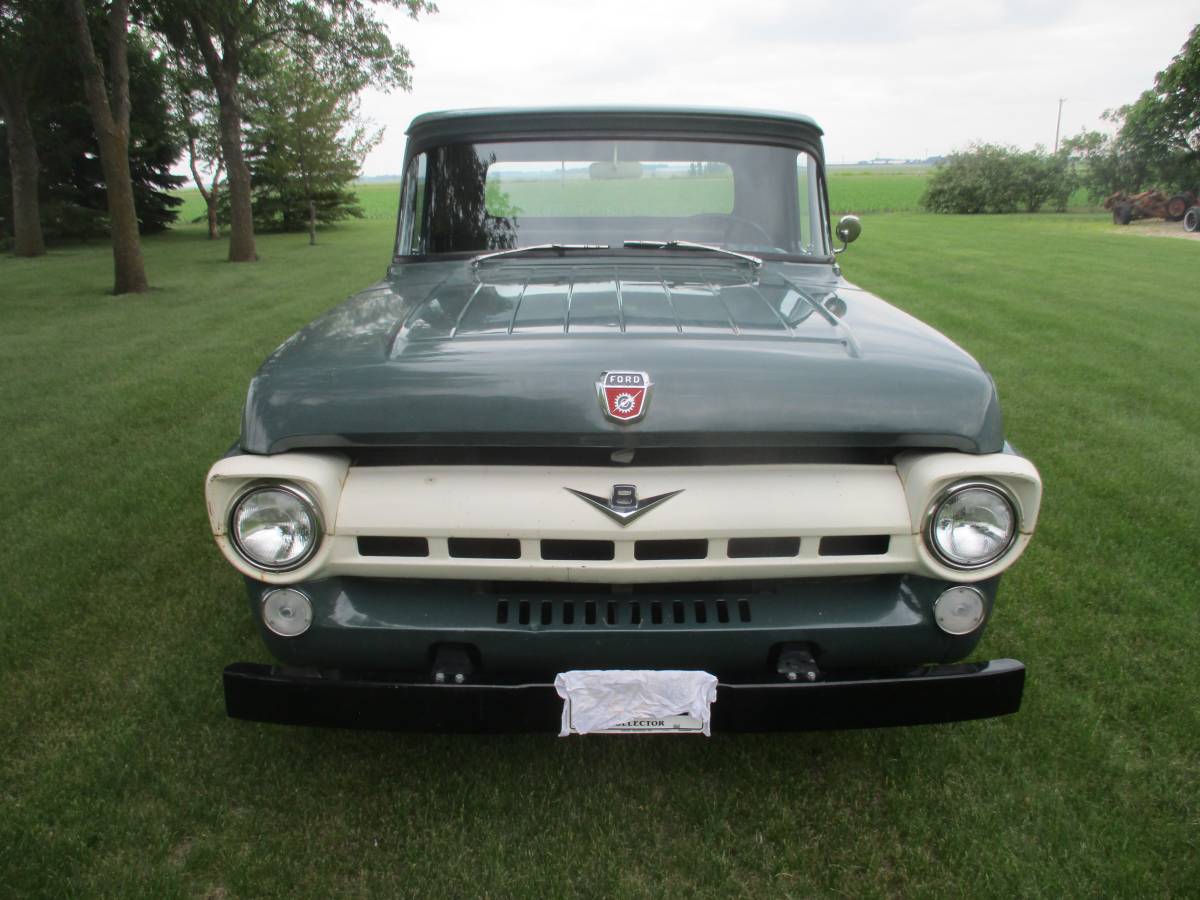 Ford-F100-1957-green
