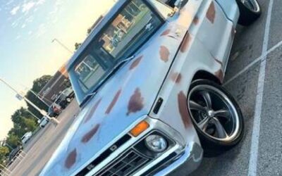 Ford F100  1977 blue