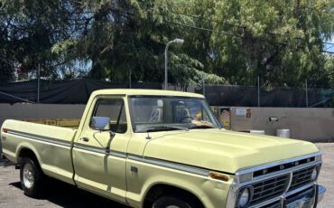 Ford-F100-custom-1975-yellow-6