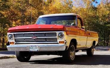 Ford-F100-ranger-camper-special-1968-red