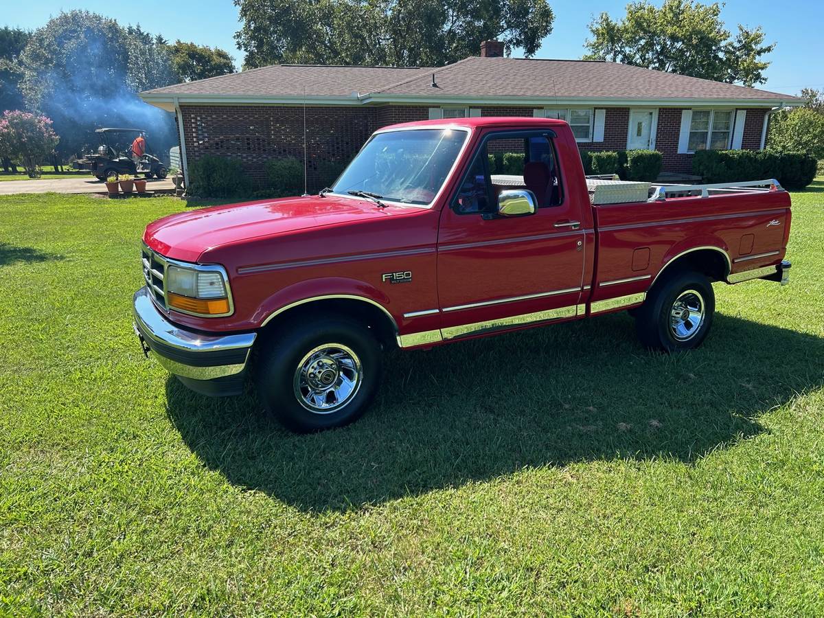 Ford-F150-xlt-1995-red