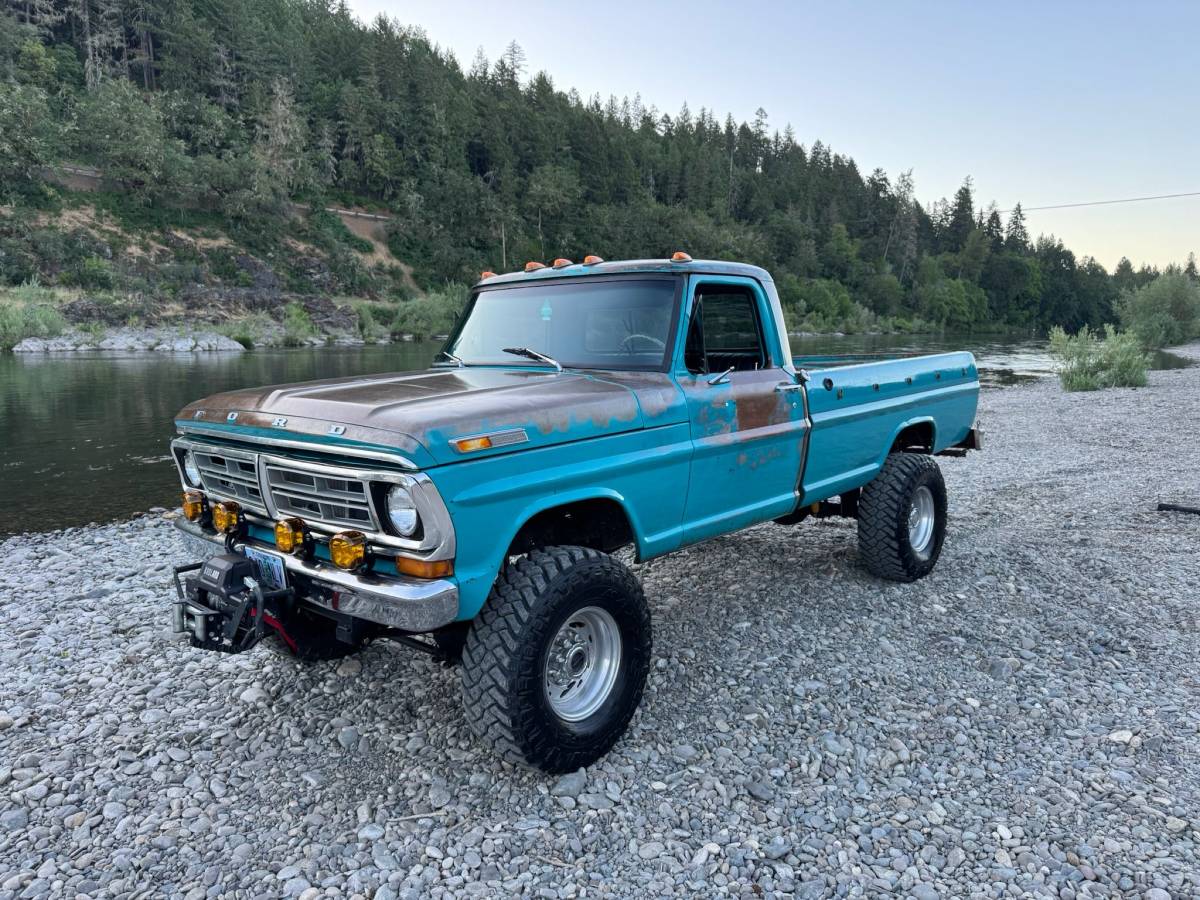 Ford-F250-4x4-1971-blue-4
