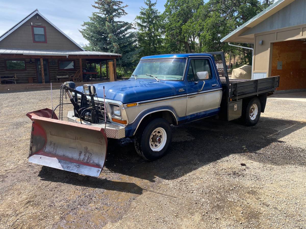 Ford F250 xlt ranger  1979 blue