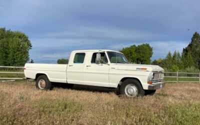 Ford F350 crew cab  1970 white