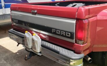 Ford-F350-xlt-super-duty-1990-red-5