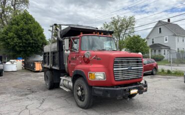 Ford-F450-dump-truck-diesel-1992-red-1