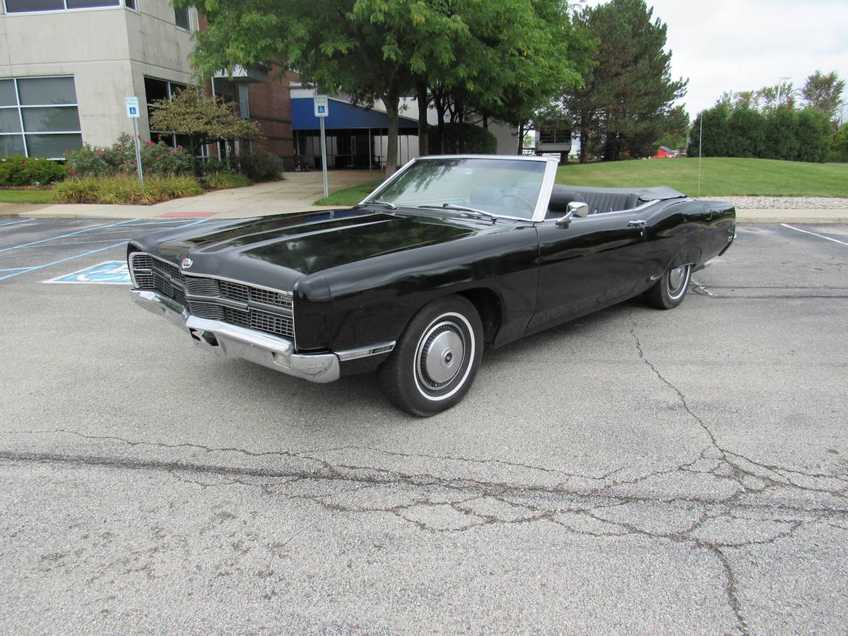 Ford Galaxie 500  1969 black