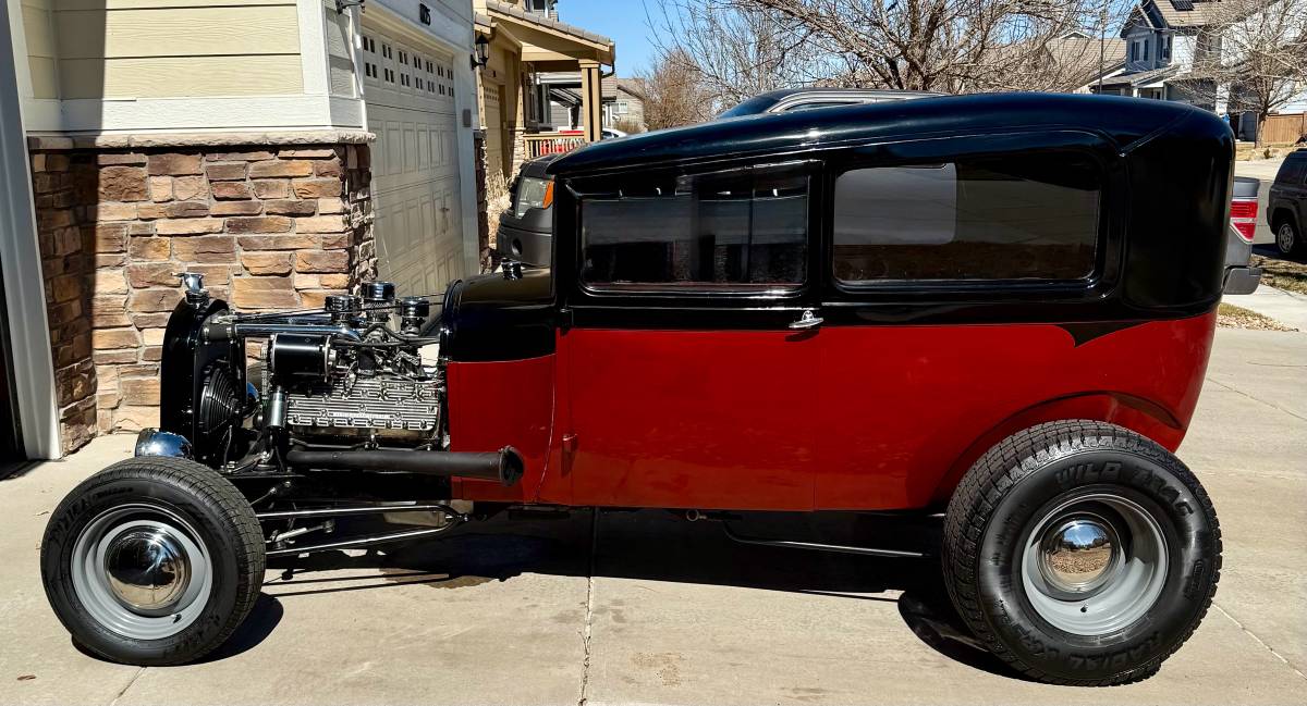 Ford Model a  1929 black