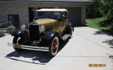 Ford-Model-a-1930-yellow