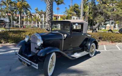Ford Model a  1931 black