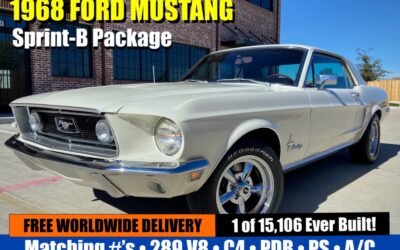 Ford Mustang 1968 Coupe