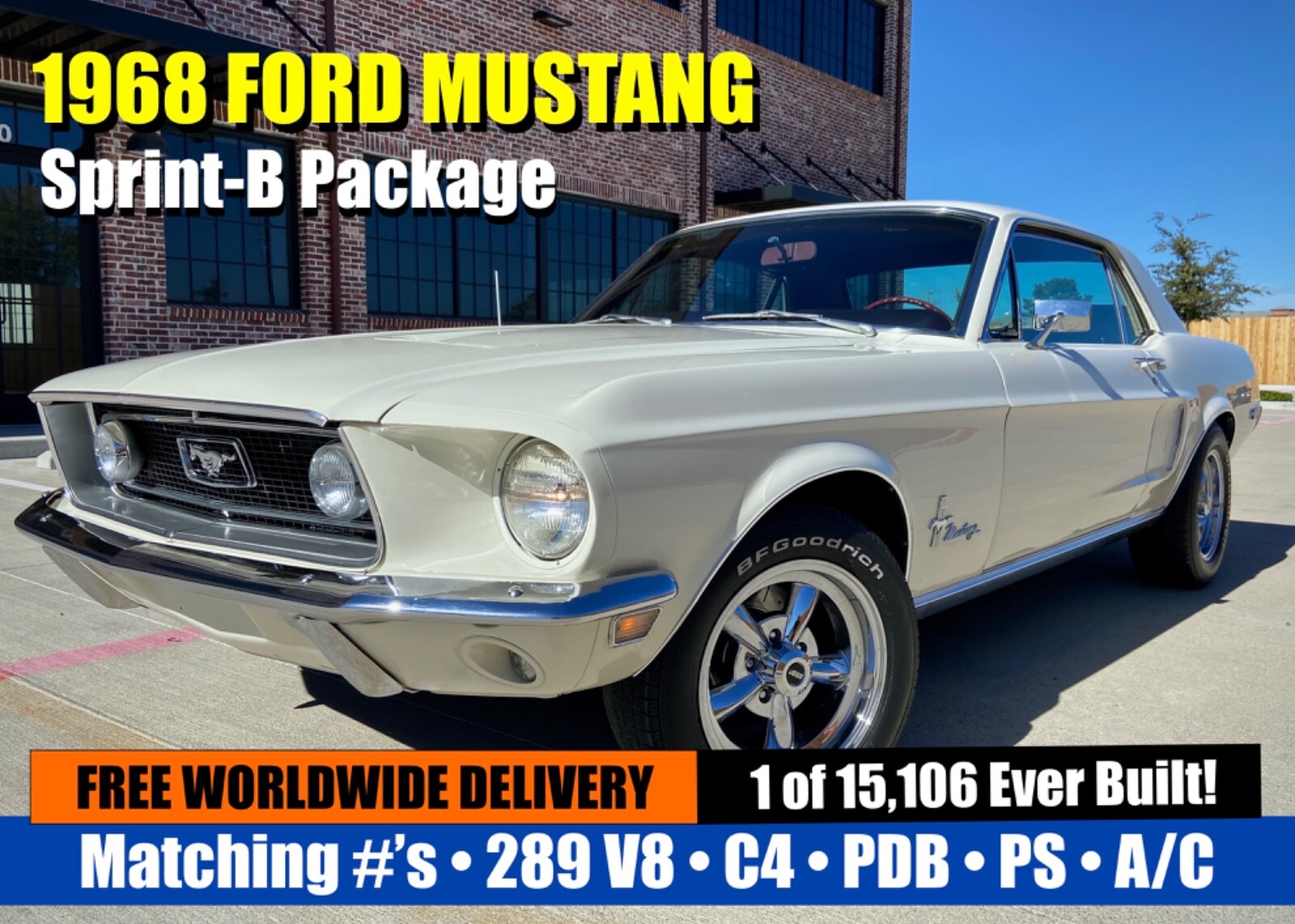 Ford Mustang 1968 Coupe