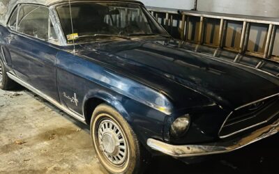 Ford Mustang  1968 blue