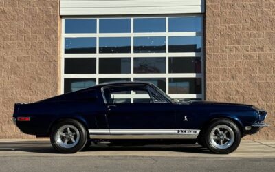 Ford Mustang  1968 blue