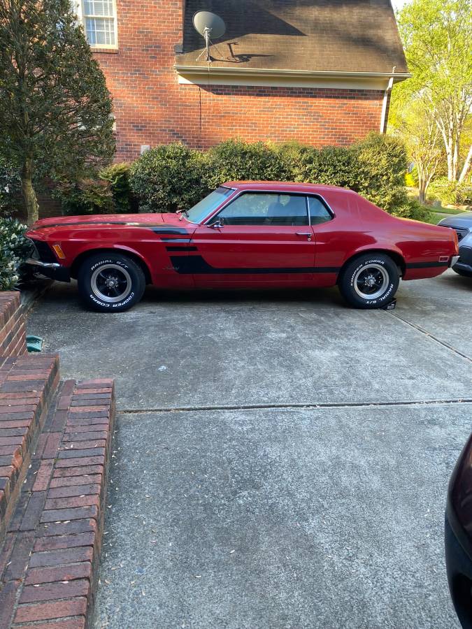Ford Mustang  1970 red