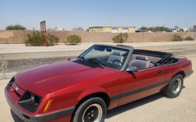 Ford Mustang 1986 Convertible