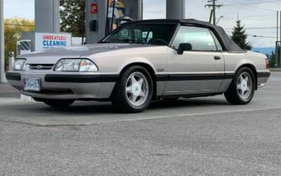 Ford Mustang  1991 grey