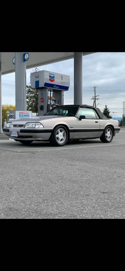 Ford Mustang  1991 grey