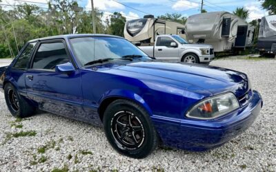 Ford Mustang lx  1992 blue