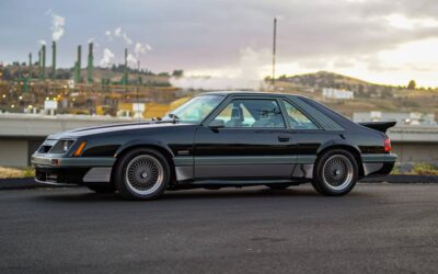 Ford Mustang saleen  1986 black