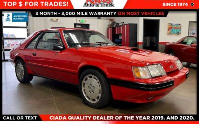 Ford Mustang svo turbo  1985